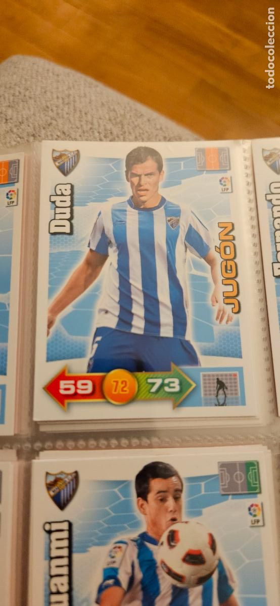 Cartes &agrave; collectionner de Football: 191. Duda (Malaga C.F.) - Star adrenalyn 2010 2011 10 11 trading card