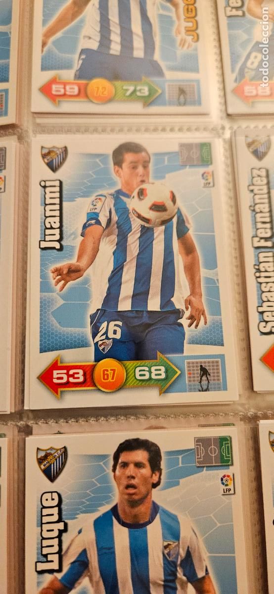 Cartes &agrave; collectionner de Football: 194. Juanmi (Malaga C.F.) adrenalyn 2010 2011 10 11 trading card