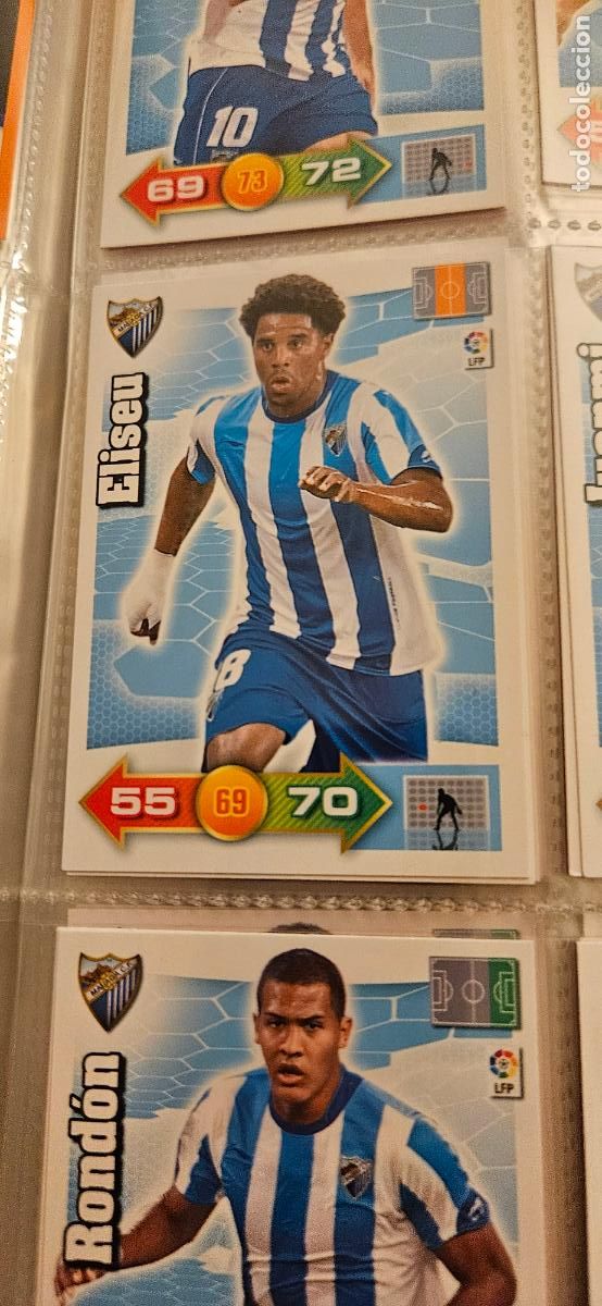 Cartes &agrave; collectionner de Football: 193. Elsieu (Malaga C.F.) adrenalyn 2010 2011 10 11 trading card