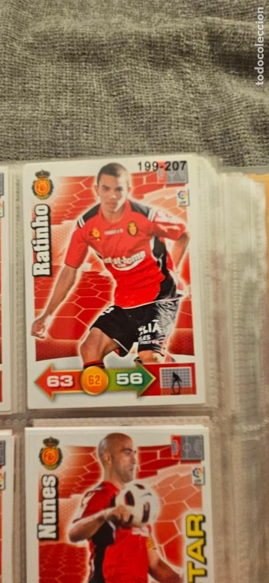 Cartes &agrave; collectionner de Football: 201. Ratinho (R.C.D. Mallorca) adrenalyn 2010 2011 10 11 trading card