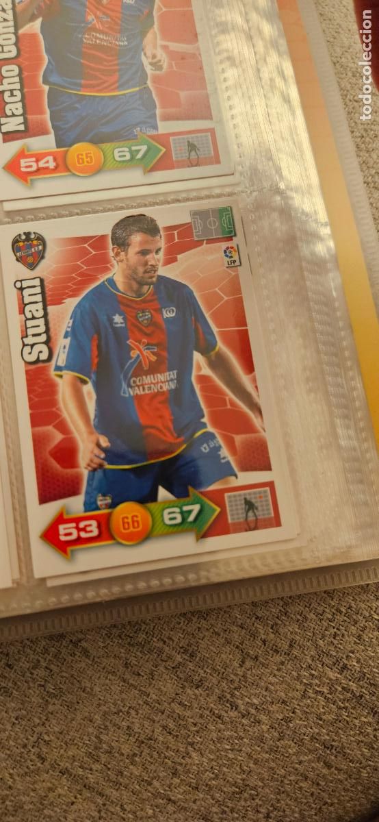 Cartes &agrave; collectionner de Football: 162. Stuani (Levante U.D.) adrenalyn 2010 2011 10 11 trading card