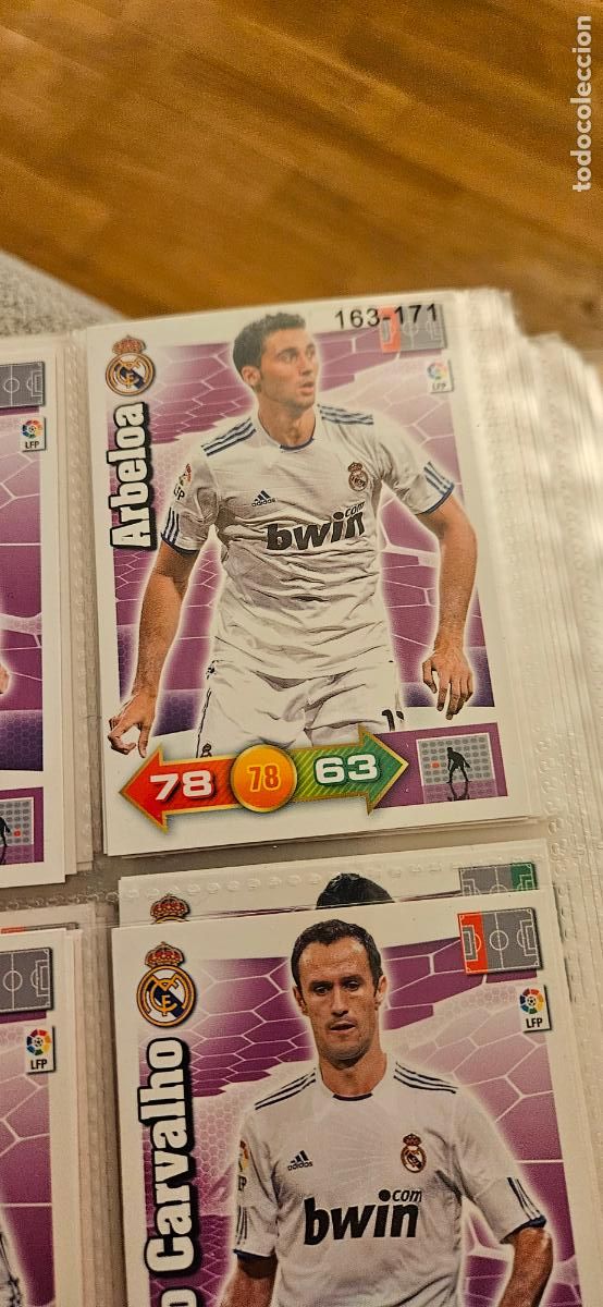 Cartes &agrave; collectionner de Football: 165. Arbeloa (Real Madrid) adrenalyn 2010 2011 10 11 trading card