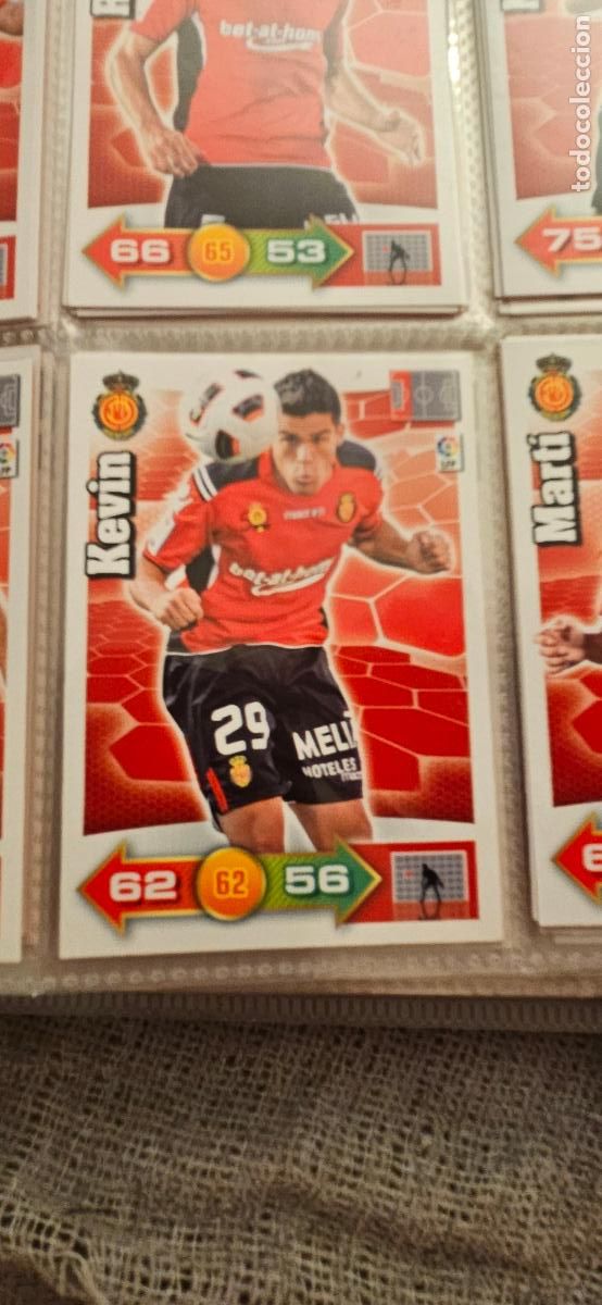 Cartes &agrave; collectionner de Football: 206. Kevin (R.C.D. Mallorca) adrenalyn 2010 2011 10 11 trading card