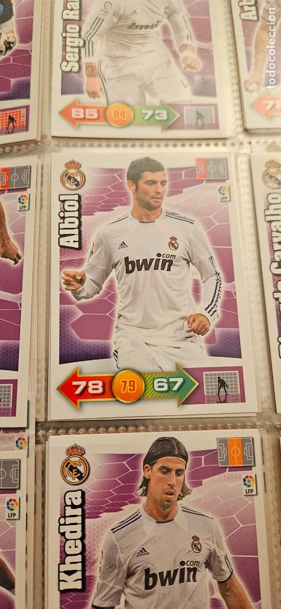 Cartes &agrave; collectionner de Football: 167. Albiol (Real Madrid) adrenalyn 2010 2011 10 11 trading card
