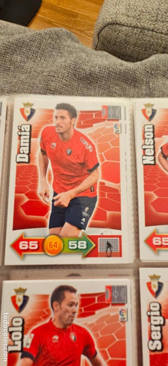 Cartes &agrave; collectionner de Football: 218. Damia (C. At. Osasuna) adrenalyn 2010 2011 10 11 trading card