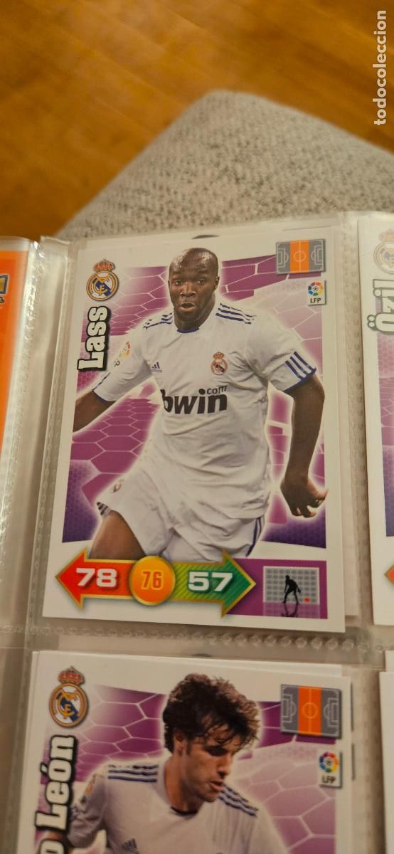 Cartes &agrave; collectionner de Football: 172. Lassad (Real Madrid) adrenalyn 2010 2011 10 11 trading card