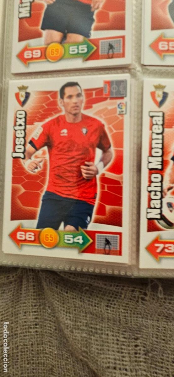 Cartes &agrave; collectionner de Football: 223. Josetxo (C. At. Osasuna) adrenalyn 2010 2011 10 11 trading card