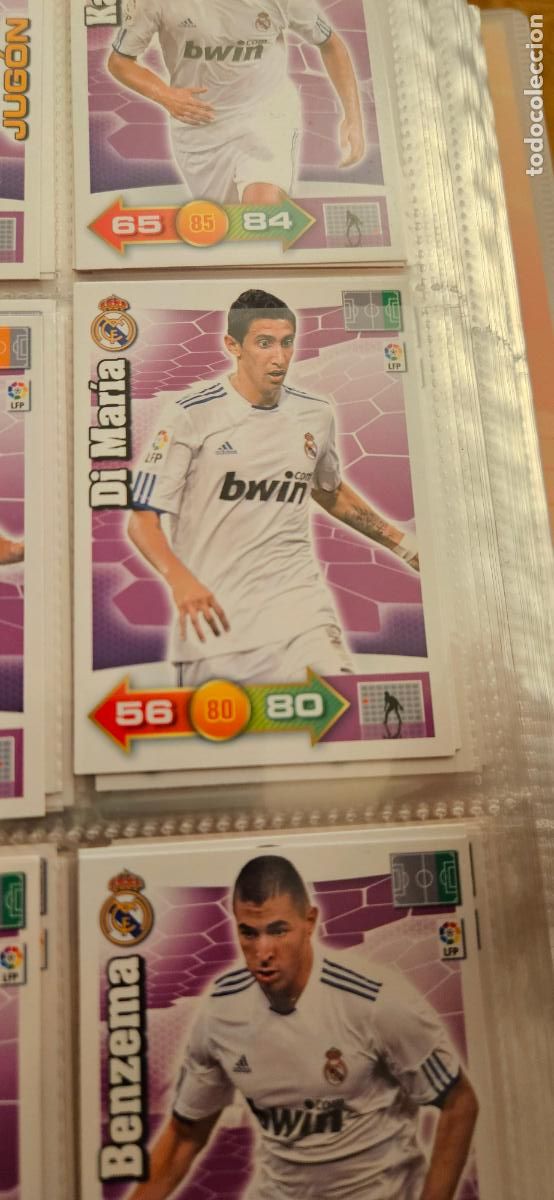 Cartes &agrave; collectionner de Football: 177. Di Maria (Real Madrid) adrenalyn 2010 2011 10 11 trading card