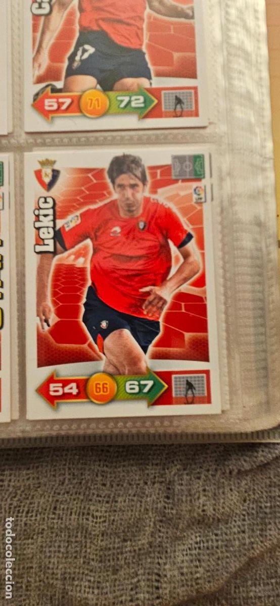 Cartes &agrave; collectionner de Football: 234. Lekiic (C. At. Osasuna) adrenalyn 2010 2011 10 11 trading card