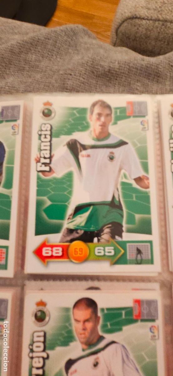 Cartes &agrave; collectionner de Football: 236. Francis (R. Racing C.) adrenalyn 2010 2011 10 11 trading card