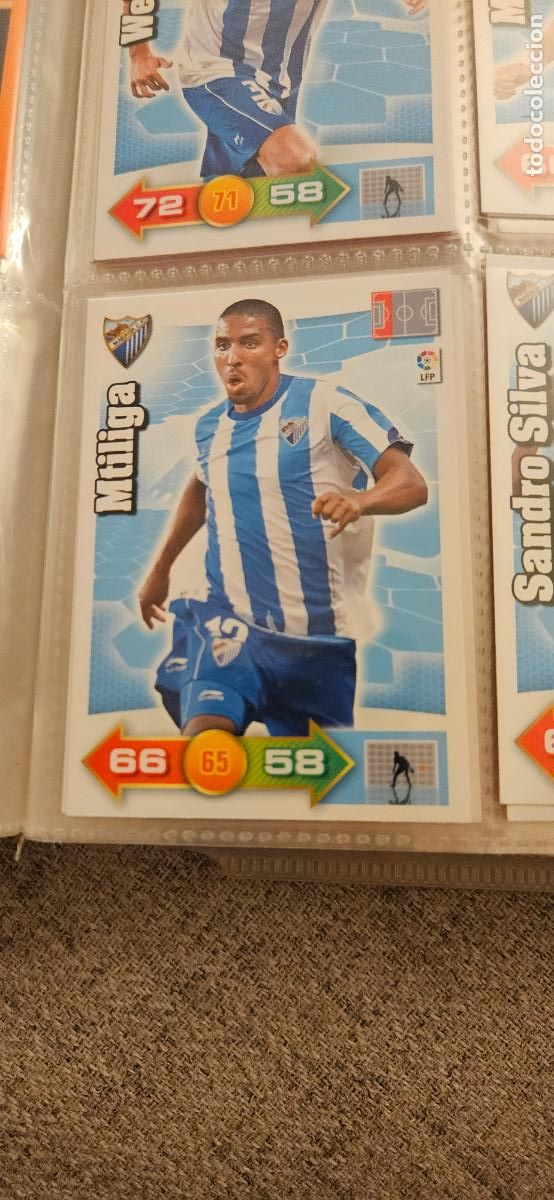 Cartes &agrave; collectionner de Football: 187. Mtiliga (Malaga C.F.) adrenalyn 2010 2011 10 11 trading card