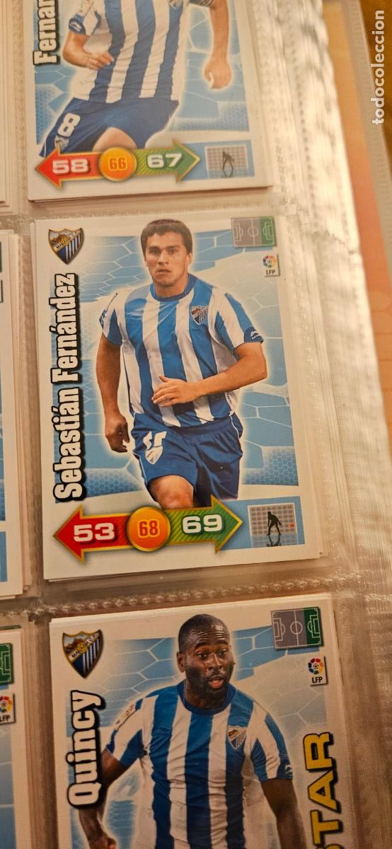 Cartes &agrave; collectionner de Football: 195. Sebastian Fernandez (Malaga C.F.) adrenalyn 2010 2011 10 11 trading card