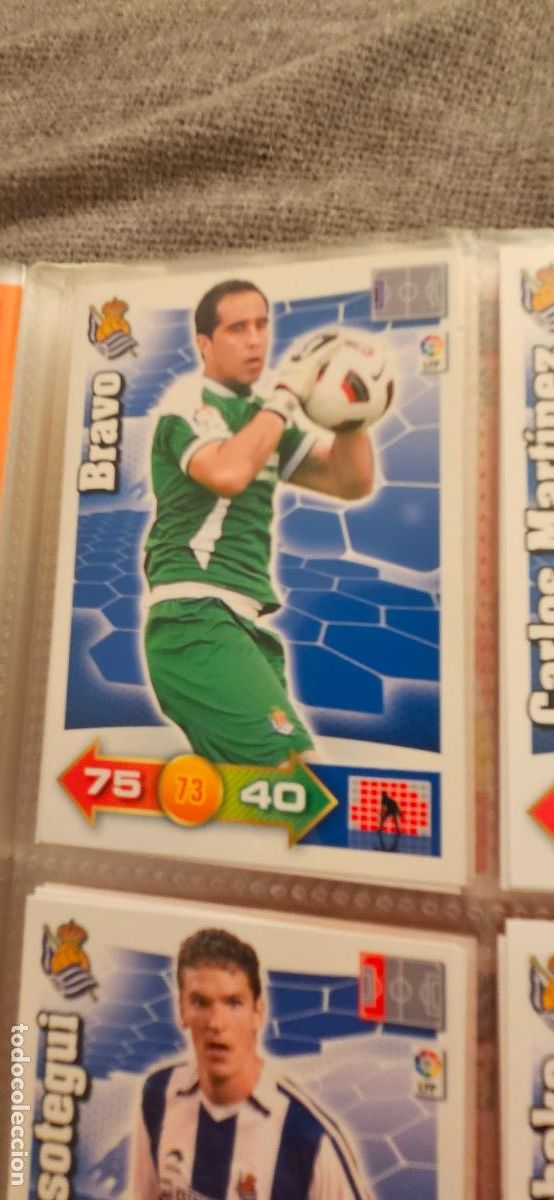 Cartes &agrave; collectionner de Football: 253. Bravo (Real Sociedad) adrenalyn 2010 2011 10 11 trading card