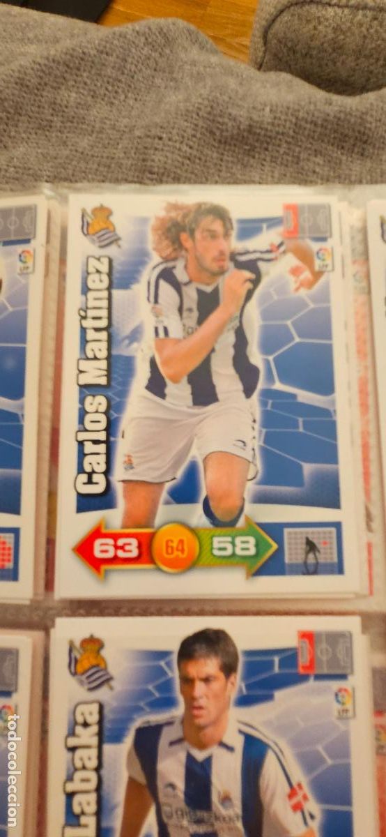 Cartes &agrave; collectionner de Football: 254. Carlos Martinez (Real Sociedad) adrenalyn 2010 2011 10 11 trading card