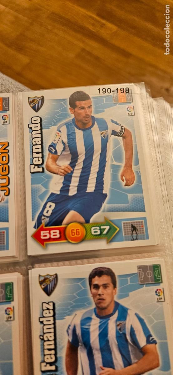 Cartes &agrave; collectionner de Football: 192. Fernando (Malaga C.F.) adrenalyn 2010 2011 10 11 trading card