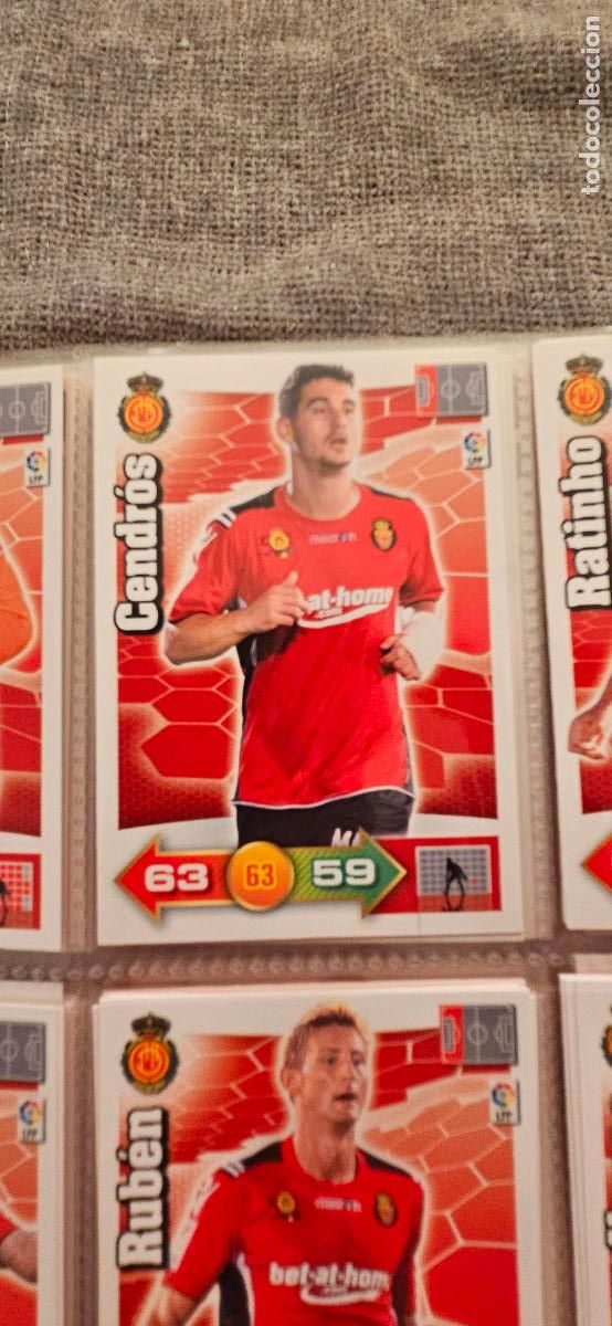 Cartes &agrave; collectionner de Football: 200. Cendros (R.C.D. Mallorca) adrenalyn 2010 2011 10 11 trading card