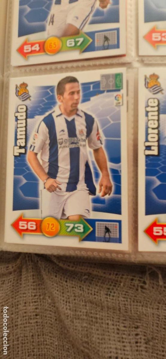 Cartes &agrave; collectionner de Football: 268. Tamudo (Real Sociedad) adrenalyn 2010 2011 10 11 trading card