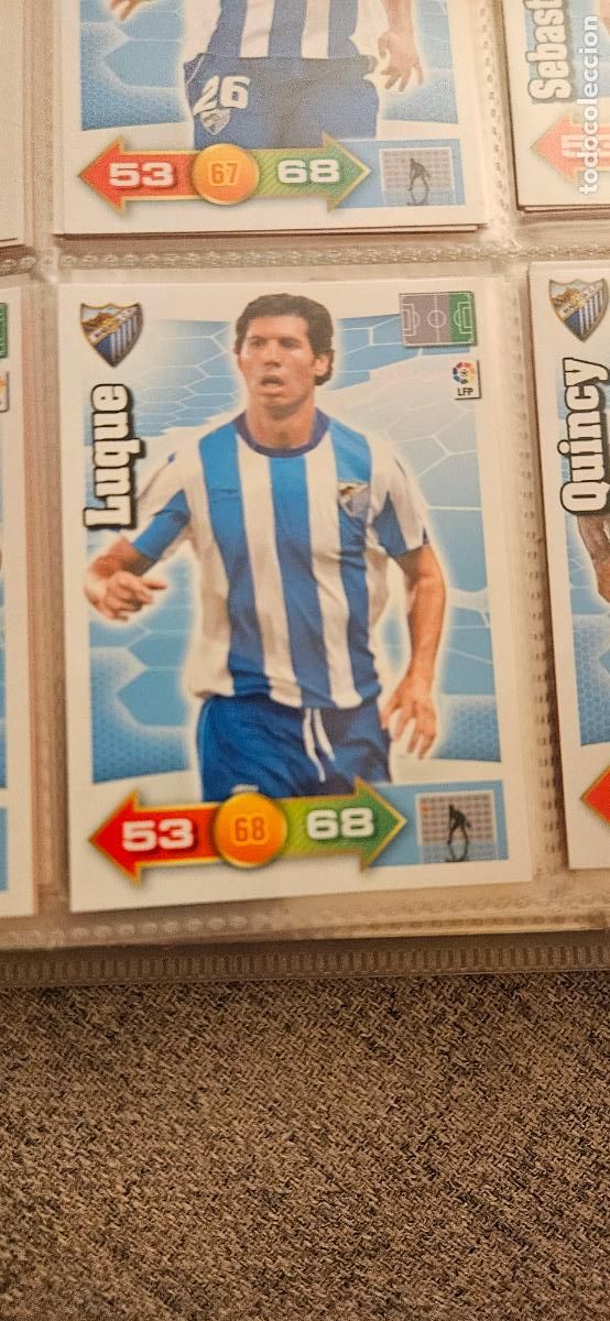 Cromos de Futebol: 197. Luque (Malaga C.F.) adrenalyn 2010 2011 10 11 trading card