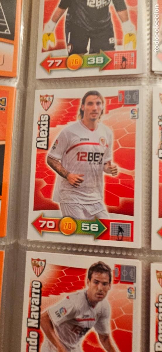 Cromos de Futebol: 274. Alexis (Sevilla F.C.) adrenalyn 2010 2011 10 11 trading card