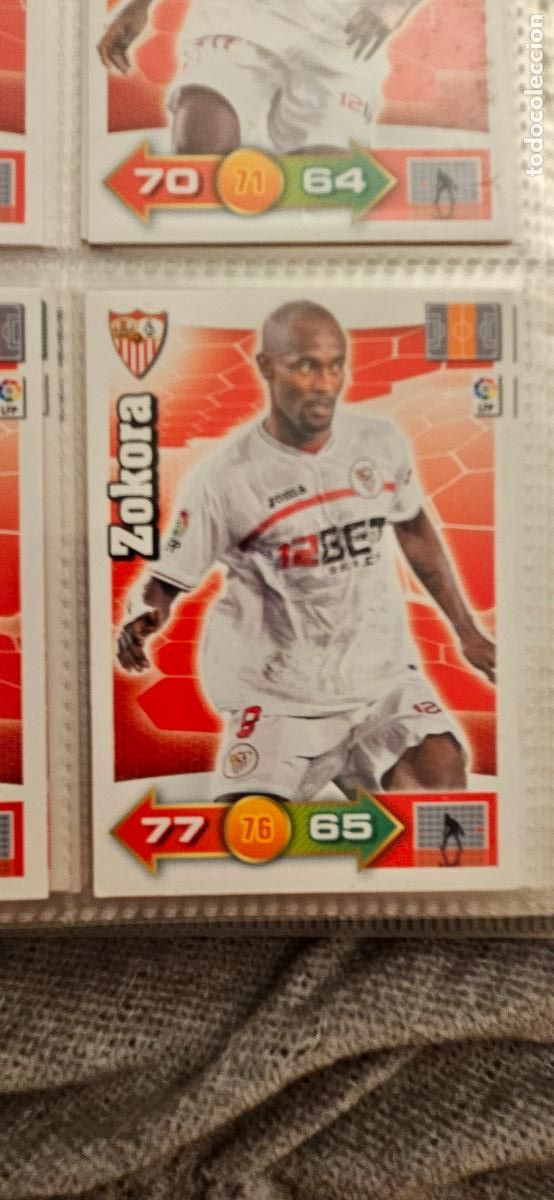 Cromos de Futebol: 279. Zokora (Sevilla F.C.) adrenalyn 2010 2011 10 11 trading card