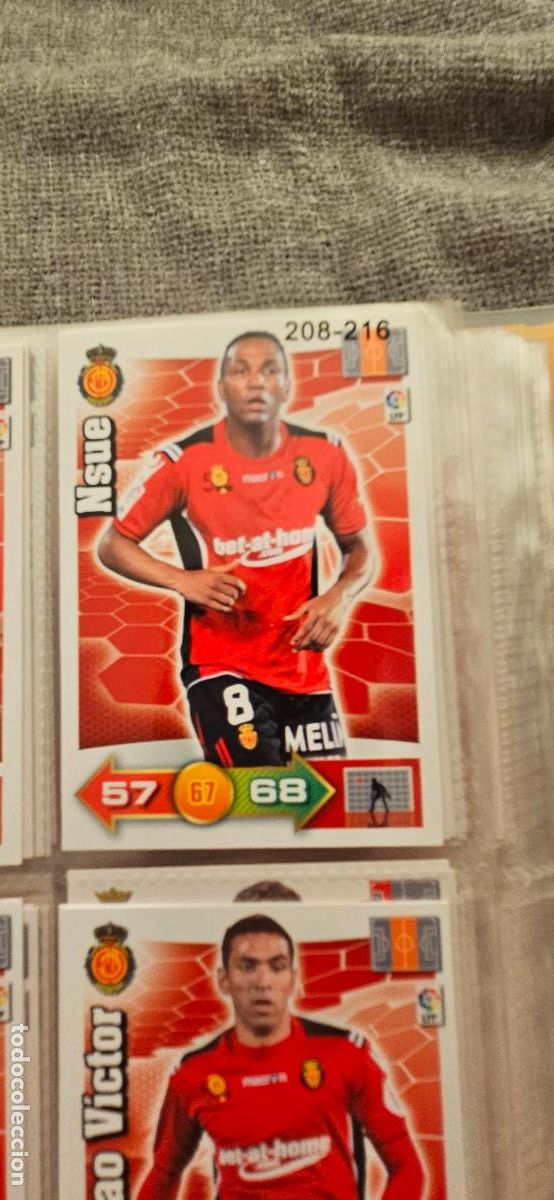 Cromos de Futebol: 210. Nsue (R.C.D. Mallorca) adrenalyn 2010 2011 10 11 trading card