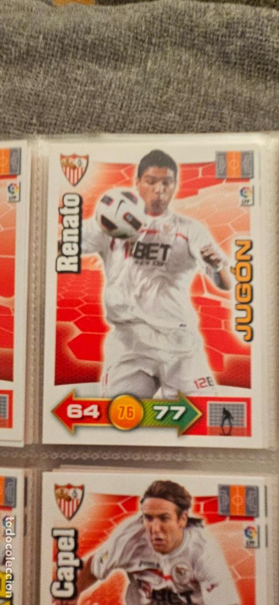 Cromos de Futebol: 281. Renato (Sevilla F.C.) - Star adrenalyn 2010 2011 10 11 trading card