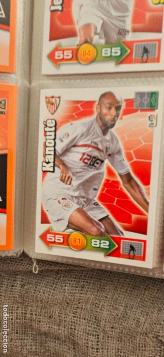Cromos de Futebol: 286. Kanoute (Sevilla F.C.) adrenalyn 2010 2011 10 11 trading card