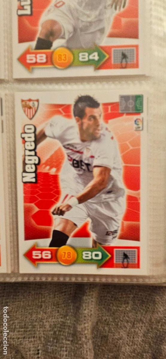 Cromos de Futebol: 288. Negredo (Sevilla F.C.) adrenalyn 2010 2011 10 11 trading card