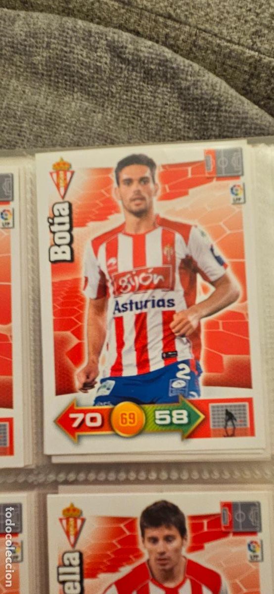 Cromos de Futebol: 291. Botia (Real Sporting) adrenalyn 2010 2011 10 11 trading card