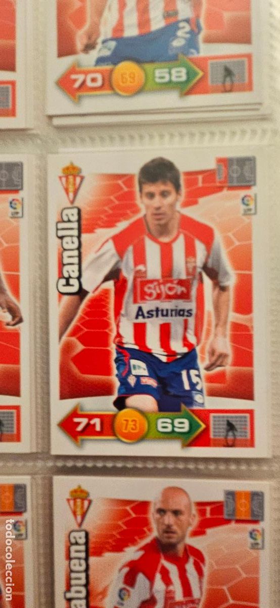 Cromos de Futebol: 294. Canella (Real Sporting) adrenalyn 2010 2011 10 11 trading card