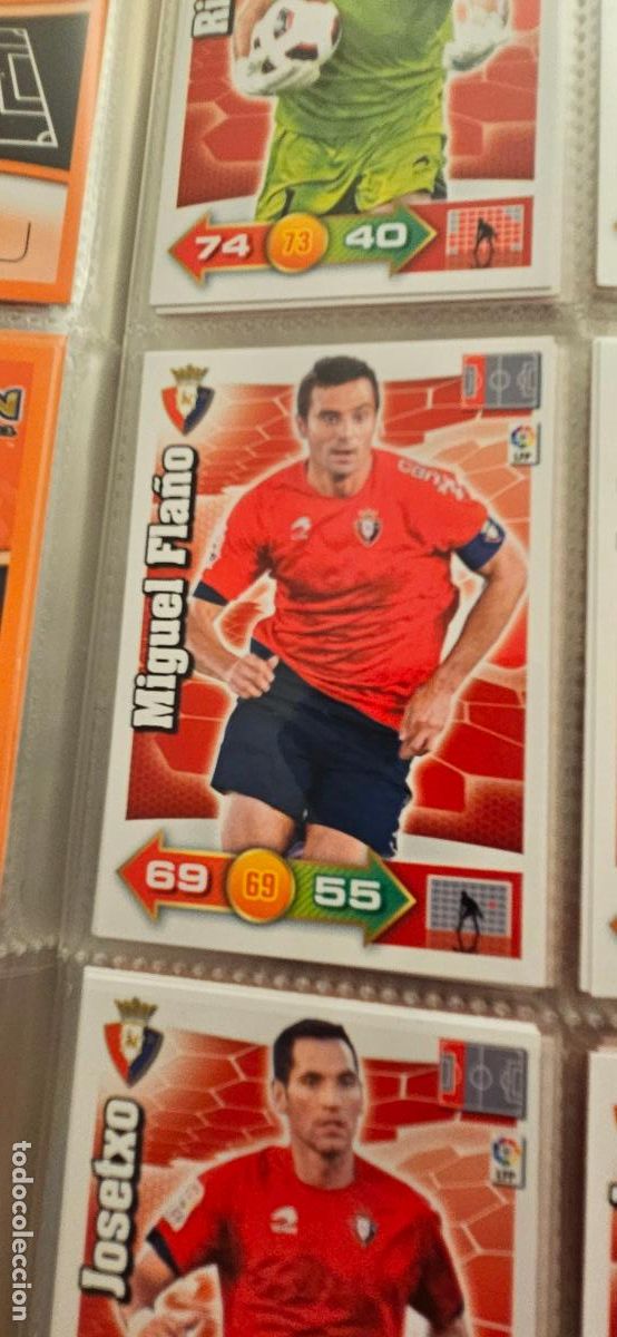 Cromos de Futebol: 220. Miguel Flano (C. At. Osasuna) adrenalyn 2010 2011 10 11 trading card