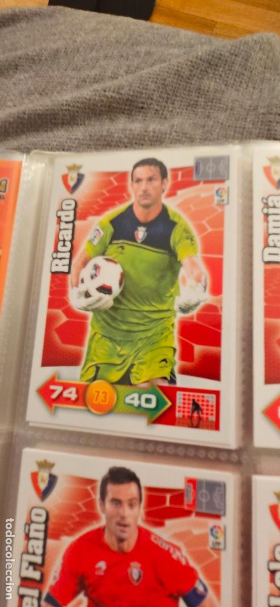 Figurine di Calcio: 217. Ricardo Carvalho (C. At. Osasuna) adrenalyn 2010 2011 10 11 trading card