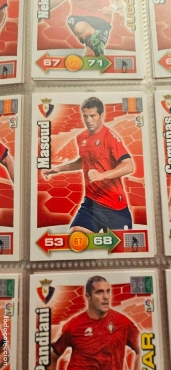 Cromos de Futebol: 230. Masoud (C. At. Osasuna) adrenalyn 2010 2011 10 11 trading card