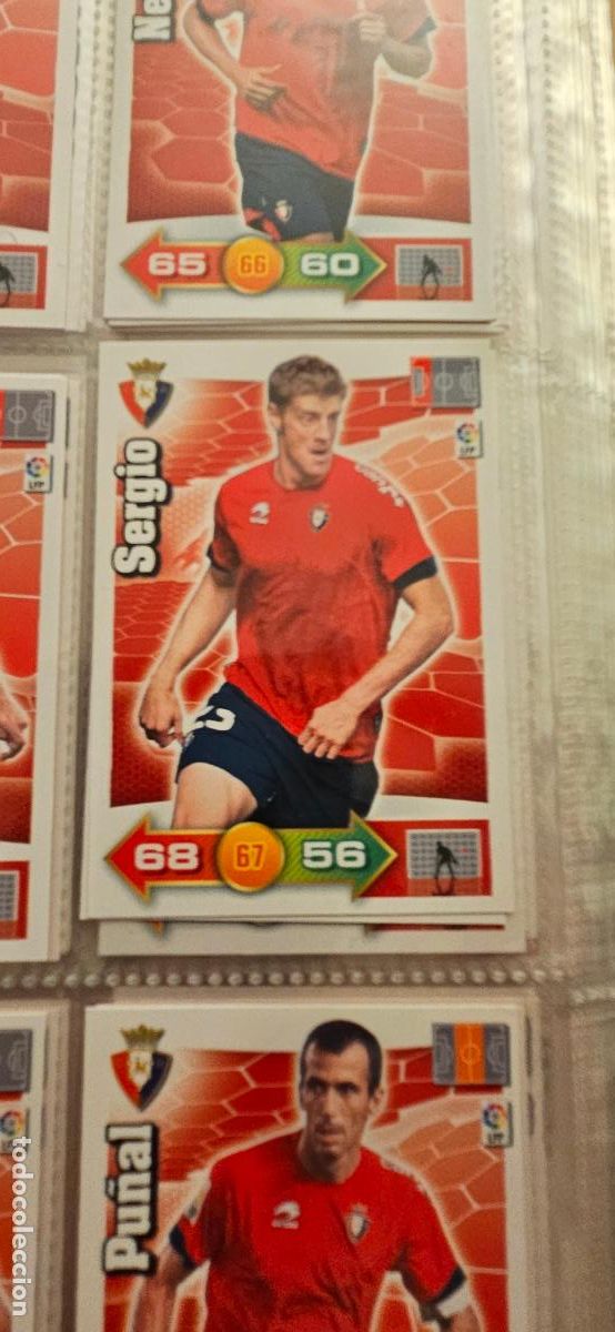 Cromos de Futebol: 222. Sergio (C. At. Osasuna) adrenalyn 2010 2011 10 11 trading card