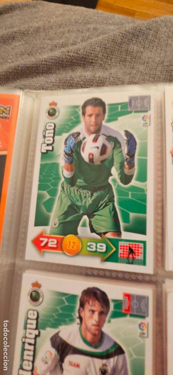 Cromos de Futebol: 235. Tono (R. Racing C.) adrenalyn 2010 2011 10 11 trading card