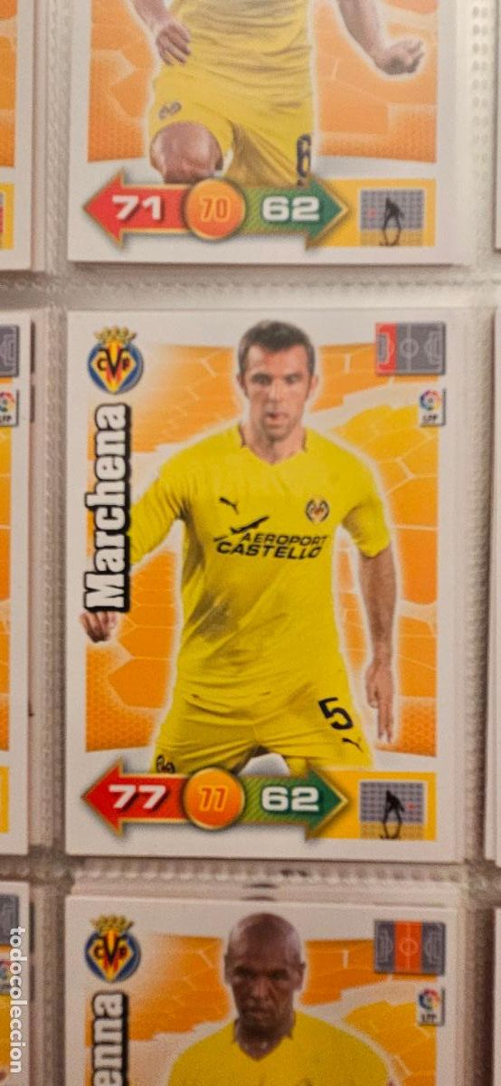 Cromos de Futebol: 329. Marchena (Villaerreal C.F.) adrenalyn 2010 2011 10 11 trading card