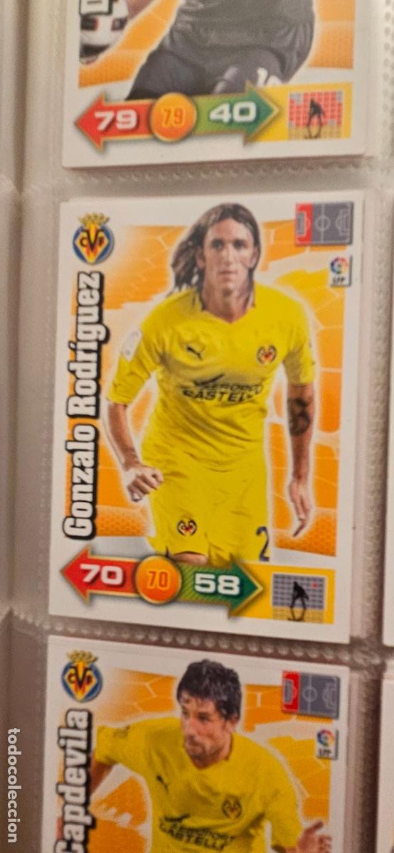Cromos de Futebol: 328. Gonzalo Rodriguez (Villaerreal C.F.) adrenalyn 2010 2011 10 11 trading card