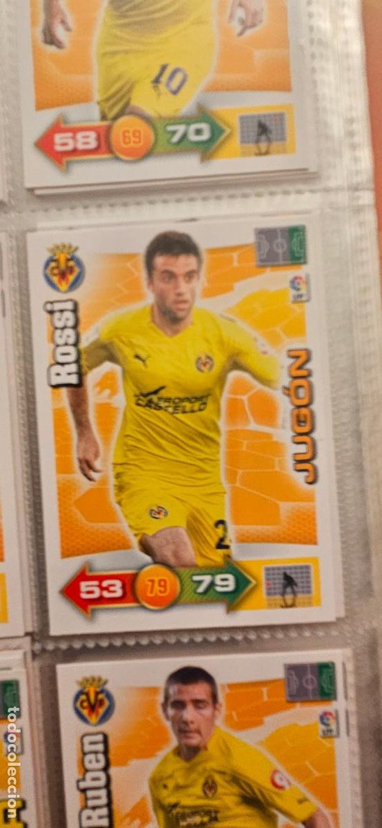 Cromos de f&uacute;tbol: 339. Rossi (Villaerreal C.F.) - Star adrenalyn 2010 2011 10 11 trading card