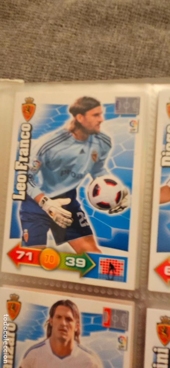 Cromos de f&uacute;tbol: 343. Leo Franco (Real Zaragoza) adrenalyn 2010 2011 10 11 trading card
