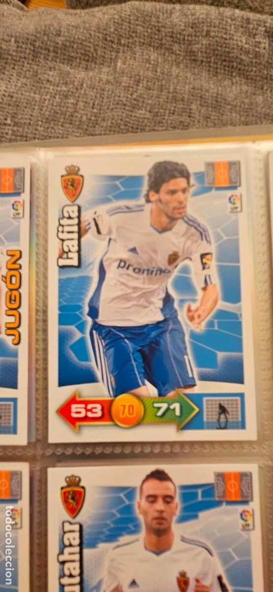 Cromos de f&uacute;tbol: 353. Lafita (Real Zaragoza) adrenalyn 2010 2011 10 11 trading card