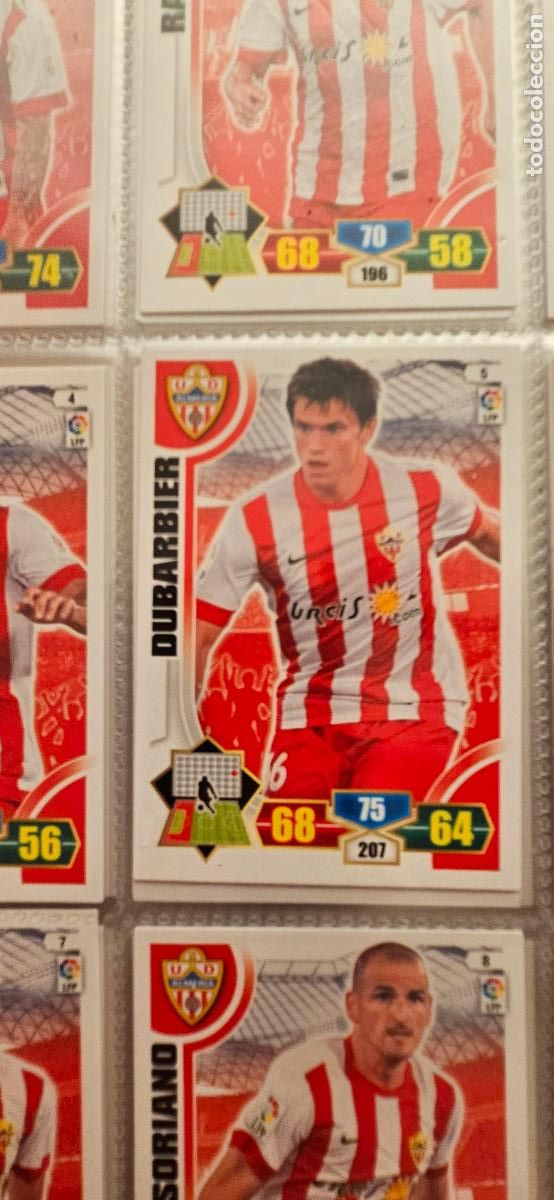 Football Stickers: 5. Dubarbier (U.D. Almeria) adrenalyn 2013 2014 13 14 trading card