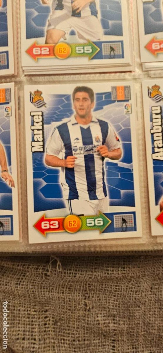 Football Stickers: 260. Markel (Real Sociedad) adrenalyn 2010 2011 10 11 trading card