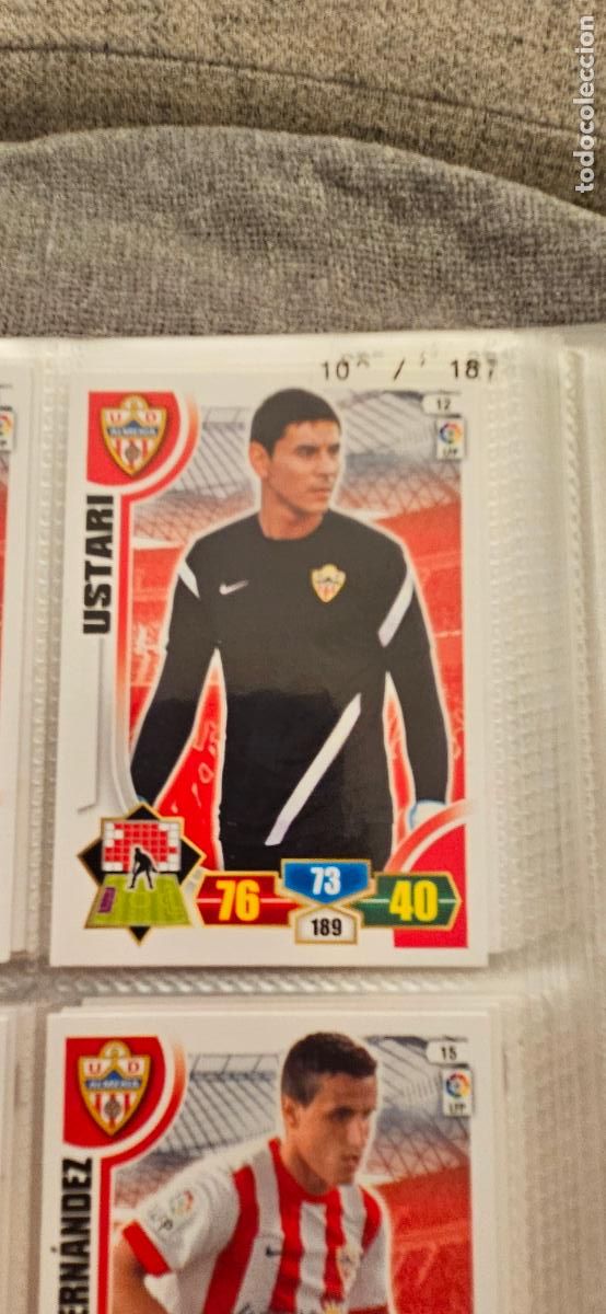 Football Stickers: 12. Ustari (U.D. Almeria) adrenalyn 2013 2014 13 14 trading card
