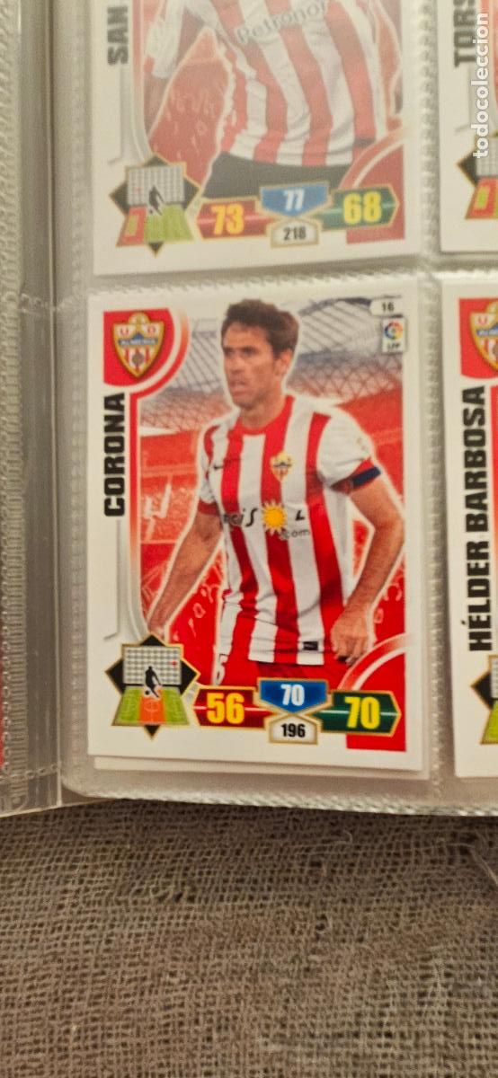 Football Stickers: 16. Corona (U.D. Almeria) adrenalyn 2013 2014 13 14 trading card