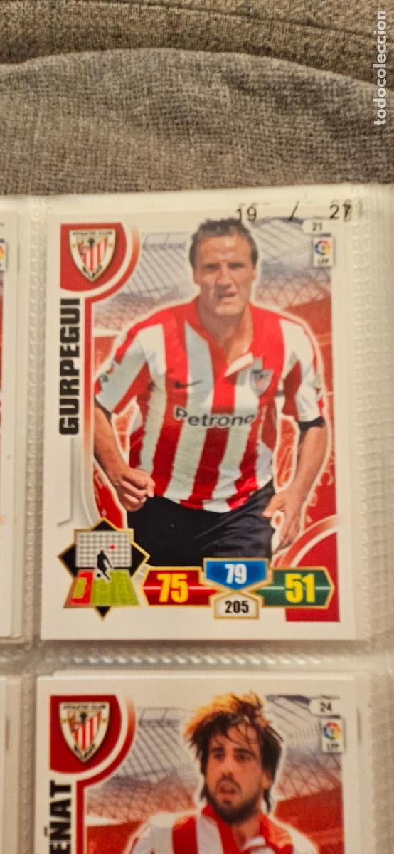 Football Stickers: 21. Gurpegui (Athletic Club) adrenalyn 2013 2014 13 14 trading card