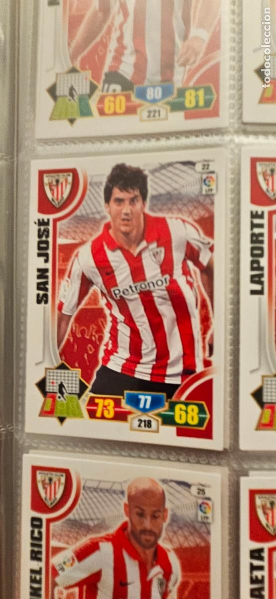 Football Stickers: 22. San Jose (Athletic Club) adrenalyn 2013 2014 13 14 trading card
