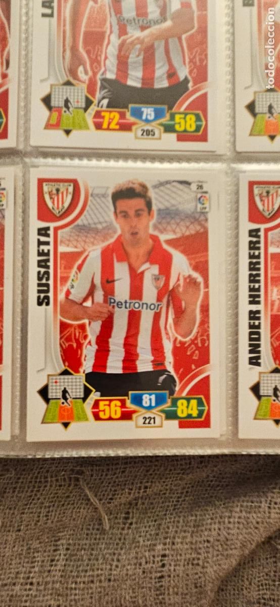 Football Stickers: 26. Susaeta (Athletic Club) adrenalyn 2013 2014 13 14 trading card
