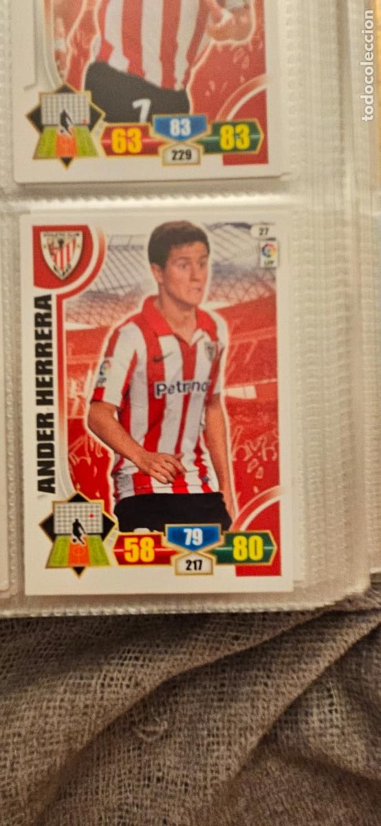 Football Stickers: 27. Ander Herrera (Athletic Club) adrenalyn 2013 2014 13 14 trading card