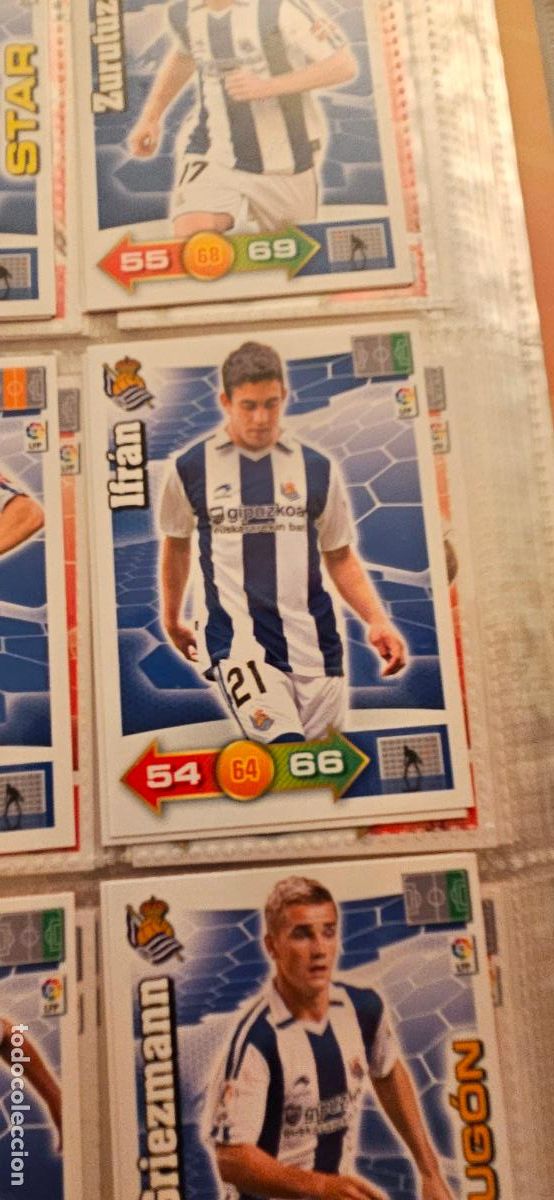 Football Stickers: 267. Ifran (Real Sociedad) adrenalyn 2010 2011 10 11 trading card