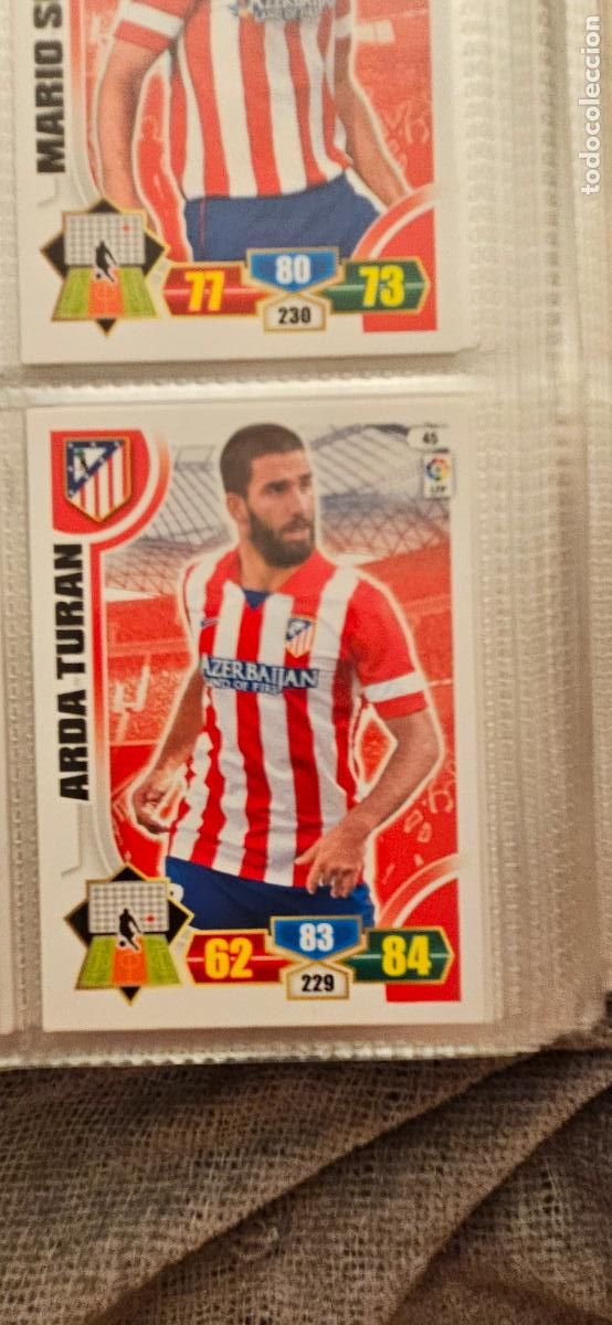 Fu&szlig;ball-Sticker: 45. Arda Turan (Atletico De Madrid) adrenalyn 2013 2014 13 14 trading card